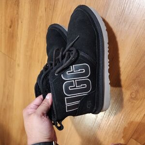 UGG Black Suede Boots